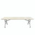 NES Reliable 8ft Rectangle Plastic Folding Table