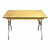 NES 4ft Wood Rectangle Folding Table