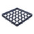 25 Compartment Glass Rack