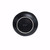 Ebony 8.5" Black Matte Round Salad/Dessert Plate