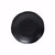 Ebony 8.5" Black Matte Round Salad/Dessert Plate