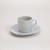 Snow Drop 6.75" Can Cup Saucer
