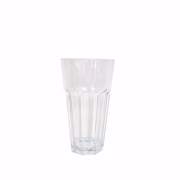 Reusable 22oz Plastic Drink Tumbler (6 Pack)