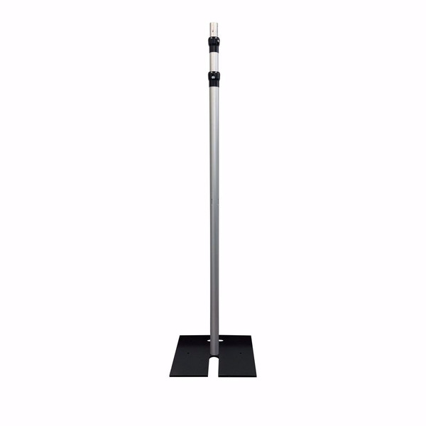 2" Diameter Telescoping Three-Piece Slip-Collar Upright