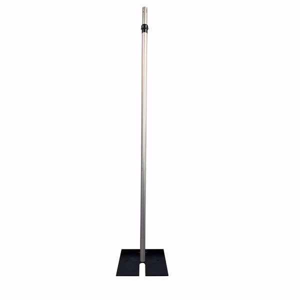 8ft to 14ft x 2" Diameter Telescoping Two-Piece Slip-Collar Upright - New Slip Collar