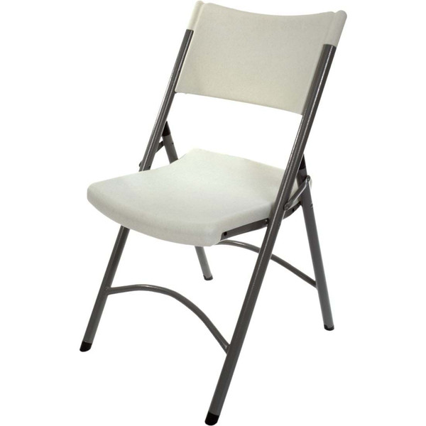 NES Reliable Blow-Mold Folding Chairs - Case of 4