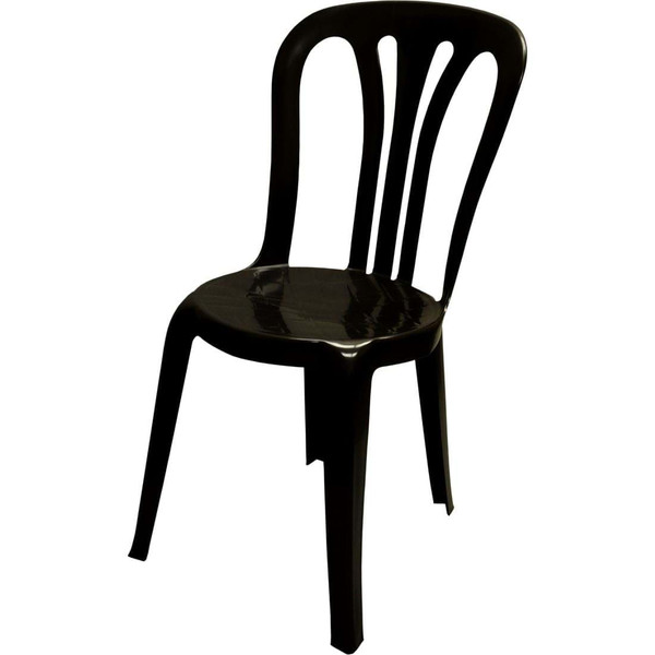 NES Reliable Black Bistro Chair