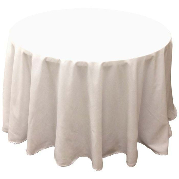 108 in Round Spun Polyester Tablecloth