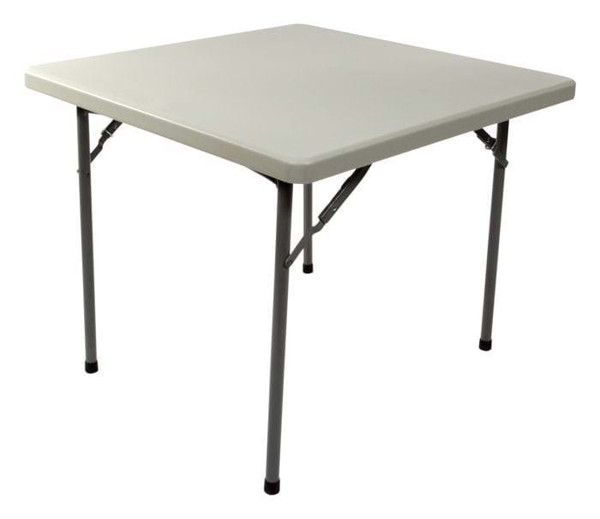 NES Reliable 3-ft Square Plastic Folding Card Table