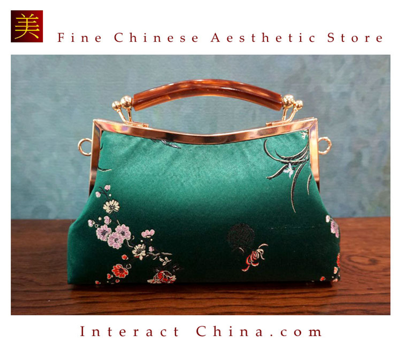Emerald Green Handbags for Women. Crossbody Bag. Evening Bag. 