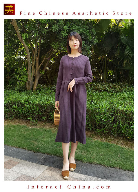 Ladies Fashion - Dresses - Hand Tailored Cotton & Linen Dresses - Interact  China