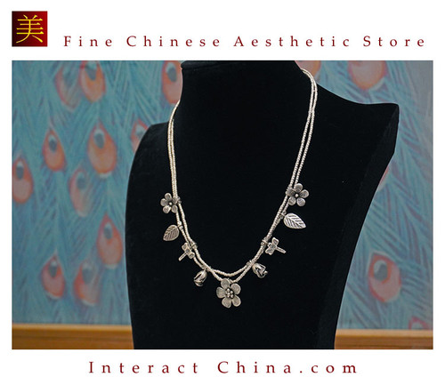 Fine 925 Necklace High Purity Sterling Silver Jewelry 100% Handcrafted Art  #121