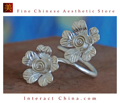 Fine 99 Ring High Purity Sterling Silver Jewelry 100% Handcrafted Art #126