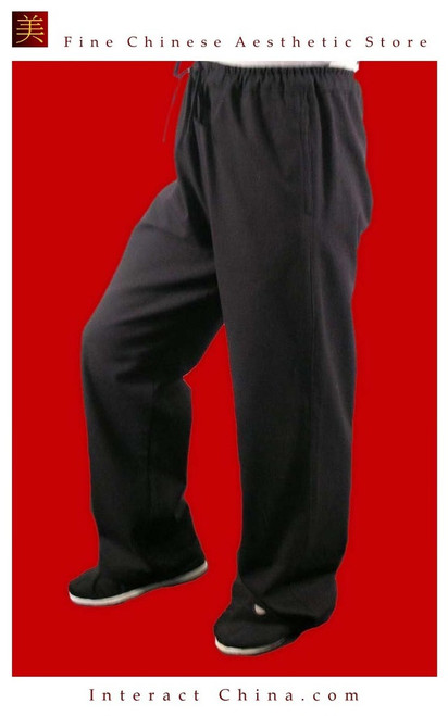 Adult Unisex Kung Fu Clothing Wushu Tai Chi Pants Linen Plus Size Elastic  Martial Art Woman Yoga Trousers Morning Exercise Wear - Bottoms - AliExpress