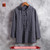 Trendy Handmade Mens Linen Cotton Mandarin Collar Winter Overcoat #103 Trendy Handmade Mens Linen Cotton Mandarin Collar Winter Overcoat #103