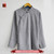 Stylish Handmade Mens Casual Linen Cotton Mandarin Collar Blazer Jacket #106