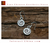 Fine 99 Earrings High Purity Sterling Silver Jewelry 100% Handcrafted Art #145V2