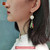 100% Handmade Antique Embroidery Women Fashion Jewelry Unique Silver Teardrop Dangle Tassel Earrings #130 100% Handmade Antique Embroidery Women Fashion Jewelry Unique Silver Teardrop Dangle Tassel Earrings #130