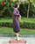 One Piece Only Casual Duster Cardigan Maxi Jacket Dress for Women Made from Cotton Linen Blend in Purple with Frog Buttons and Long Sleeves Handmade 102 One Piece Only Casual Duster Cardigan Maxi Jacket Dress for Women Made from Cotton Linen Blend in Purple with Frog Buttons and Long Sleeves Handmade 102