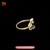 Handmade Dian Cui Style Butterfly Adjustable Ring with Peacock Feather Inlay #102