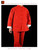 Fine Linen Red Kung Fu Martial Arts Tai Chi Uniform Suit XS-XL or Tailor Custom Made