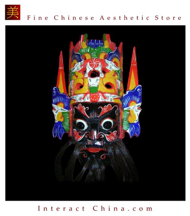 Painted masks inspired by Chinese Opera – Arte a Scuola