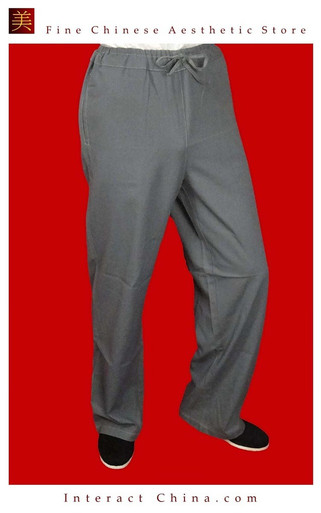 100% Cotton White Kung Fu Martial Arts Tai Chi Pant Trousers XS-XL or  Tailor Custom Made - Chinese Fashion Style . com