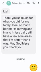 TESTIMONIAL: Ben - Moving Again & In Less Pain