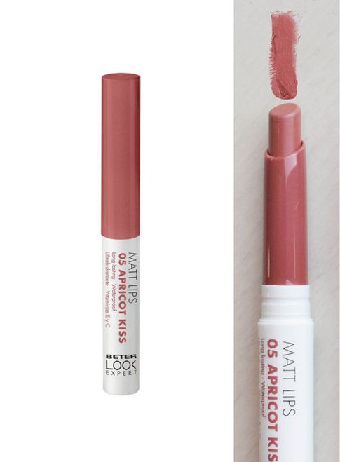 LABIAL EN BARRA BETER MATT LIPS 05 APRICOT KISS