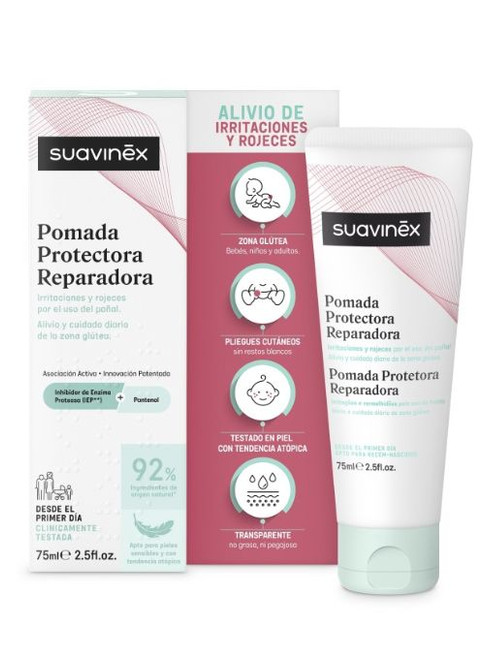 POMADA DE PAÑAL SUAVINEX PROTECTORA REPARADORA 75ML