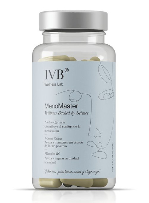 COMPLEMENTO ALIMENTICIO PARA SINTOMAS MENOPAUSIA IVB WELLNESS MENOMASTER 60 CAPS