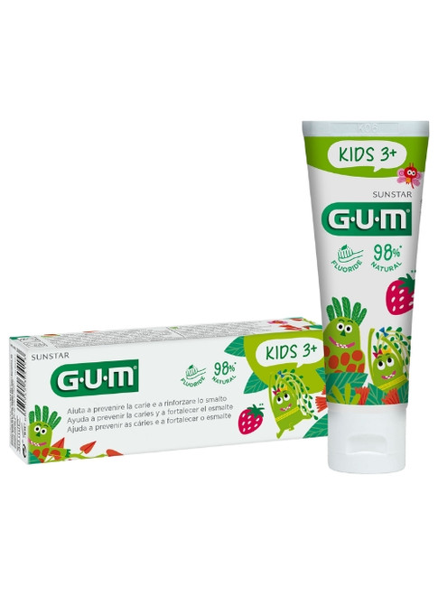 GEL DENTIFRICO GUM KIDS 50ML +3AÑOS
