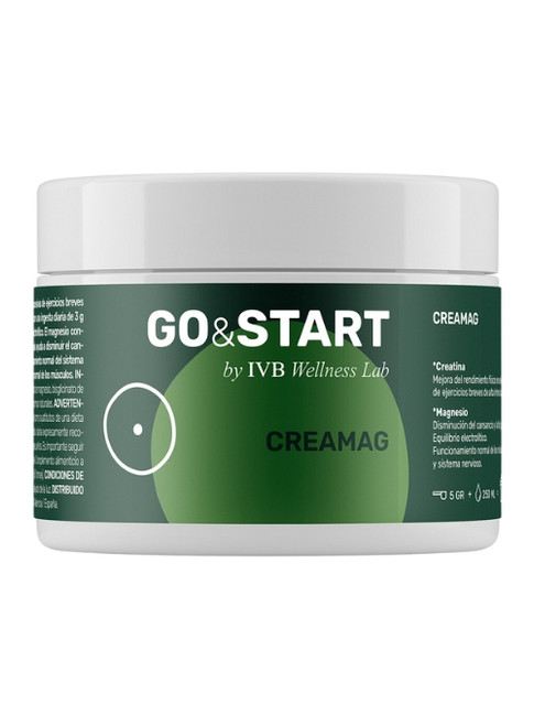 COMPLEMENTO ALIMENTICIO PARA DEPORTISTAS GO & START CREAMAG 300G SABOR NEUTRO