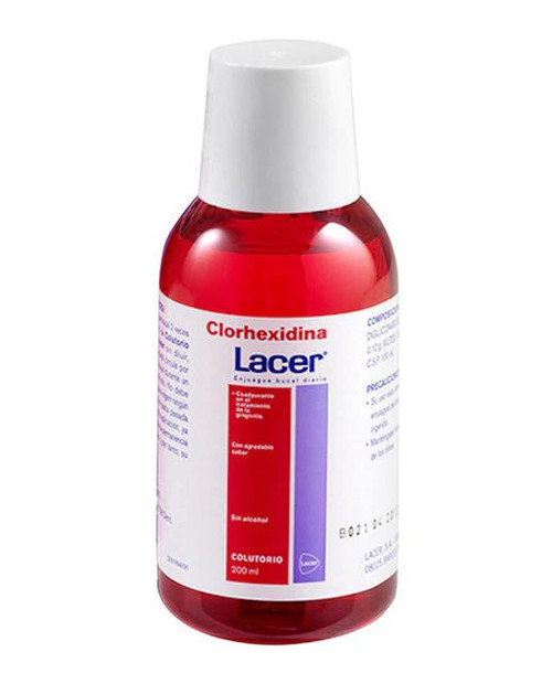 COLUTORIO CLORHEXIDINA 0,12% LACER 200ML