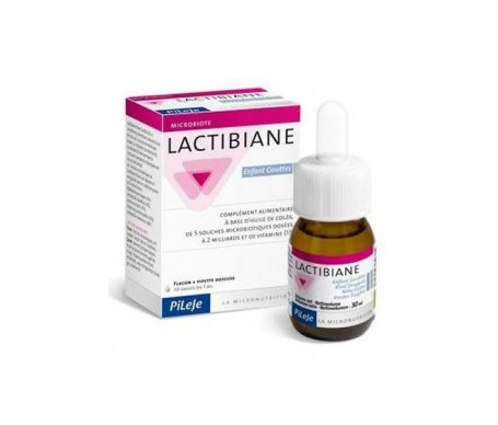 PROBIOTICO PILEJE LACTIBIANE ENFANT GOTAS 30ML