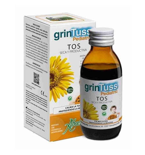 JARABE PARA TOS SECA/PRODUCTIVA ABOCA GRINTUSS JARABE PEDIATRICO 180G