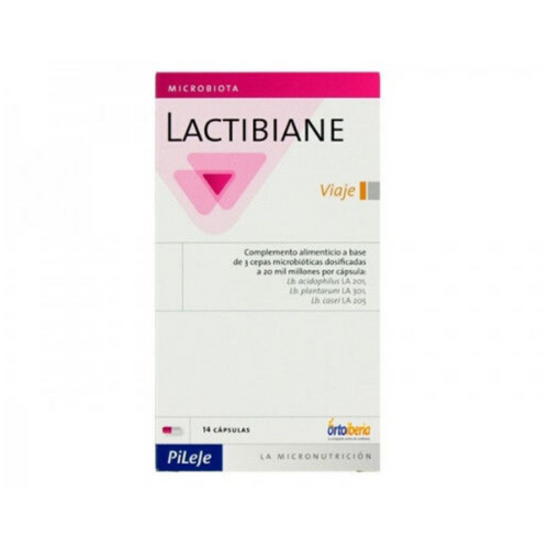 PROBIOTICO PILEJE LACTIBIANE VOYAGE 14 CAPSULAS
