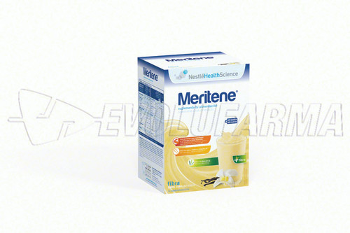 MERITENE FUERZA Y VITALIDAD FIBRA SABOR VAINILLA 14 SOBRES