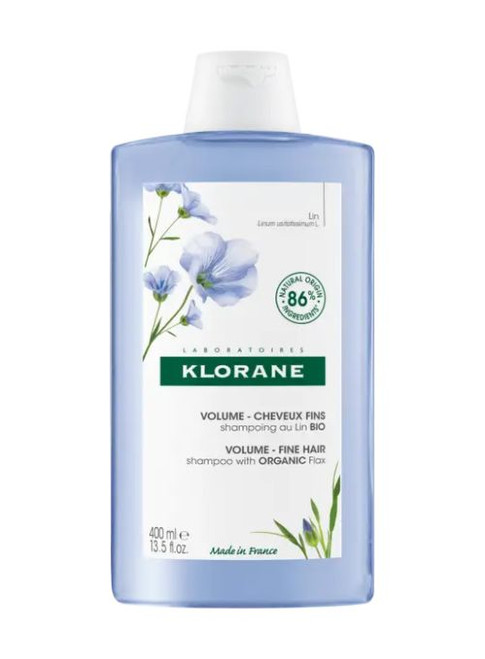 CHAMPU VOLUMINIZADOR KLORANE LINO 400ML