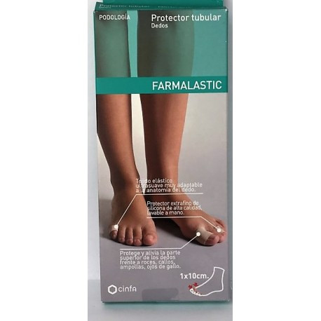 Protector tubular dedos farmalastic gel de silic t-med