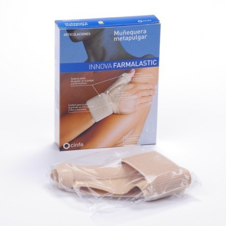 Muñequera metapulgar innova farmalastic t-1