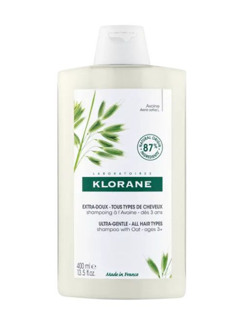 CHAMPU USO FRECUENTE KLORANE A LA AVENA 400ML