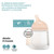 BIBERON ANTICOLICO SILICONA SUAVINEX ZERO FLUJO LENTO 180ML +0m