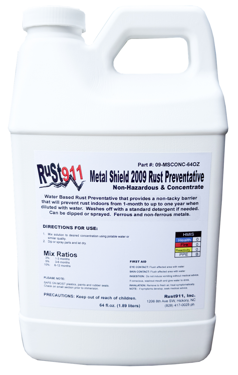 Rust911 | Metal Shield 2009 - Rust Preventative Concentrate: 1-gallon