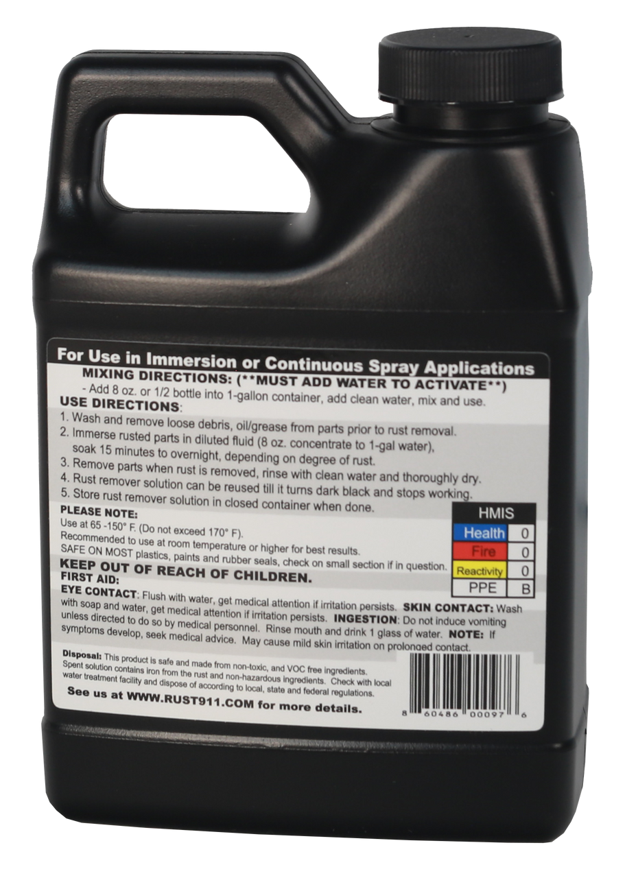 Iron OUT Liquid Rust Stain Remover, Pre-mixed, Quickly Removes Rust Stains,  1 Gallon