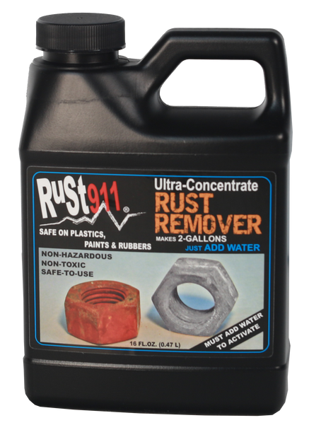 Rust911 | FREE Shipping- Awesome Rust Remover that makes 2-gallons of powerful rust removing