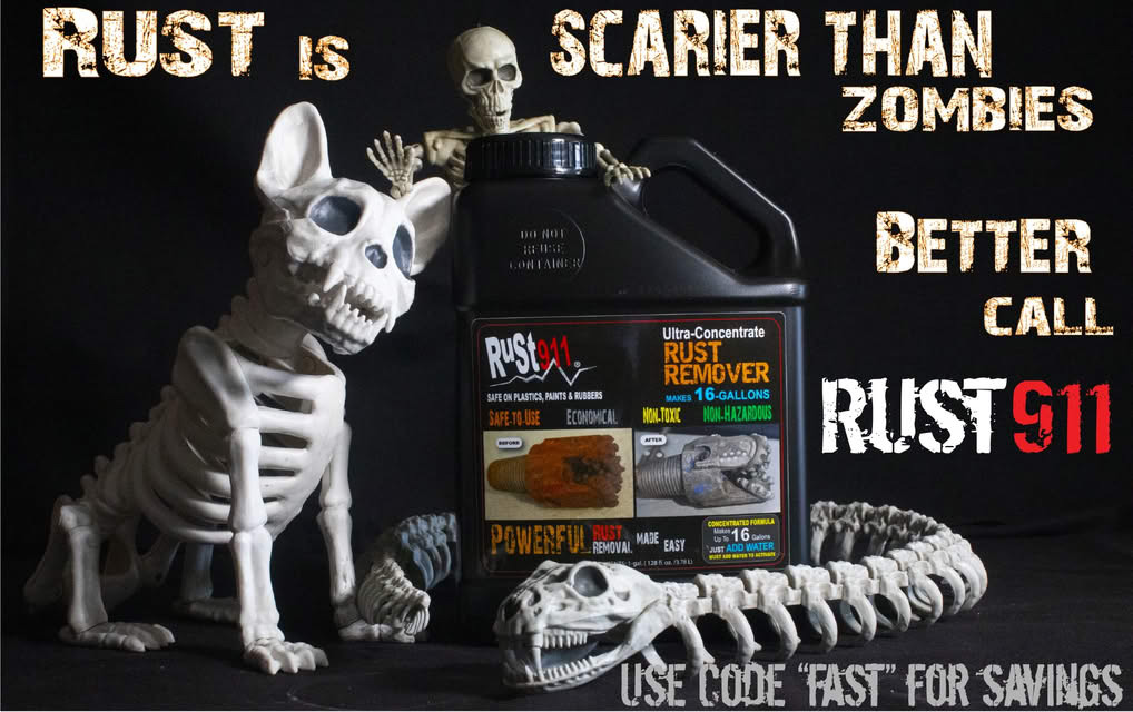 rust remover for metals and gas tanks