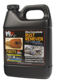 Best Review Rust Remover 16x Concentrate: 32 oz makes 4-gallons.  Does not harm paints, plastics or rubbers