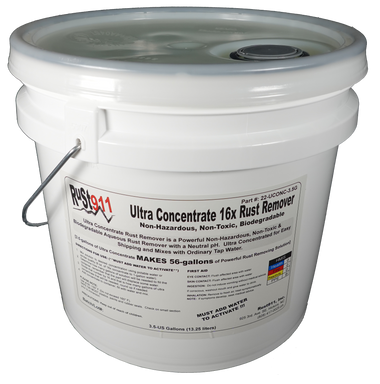 Rust911: Rust Remover Makes 16-Gallons of Economical, Safe-to-Use and Powerful C