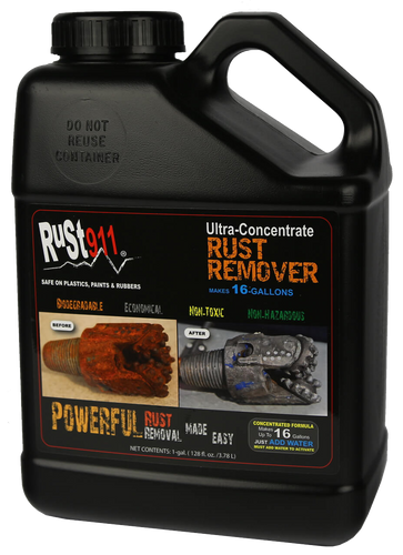 Rust Remover 16x Ultra Concentrate makes 16-gal - Rust911